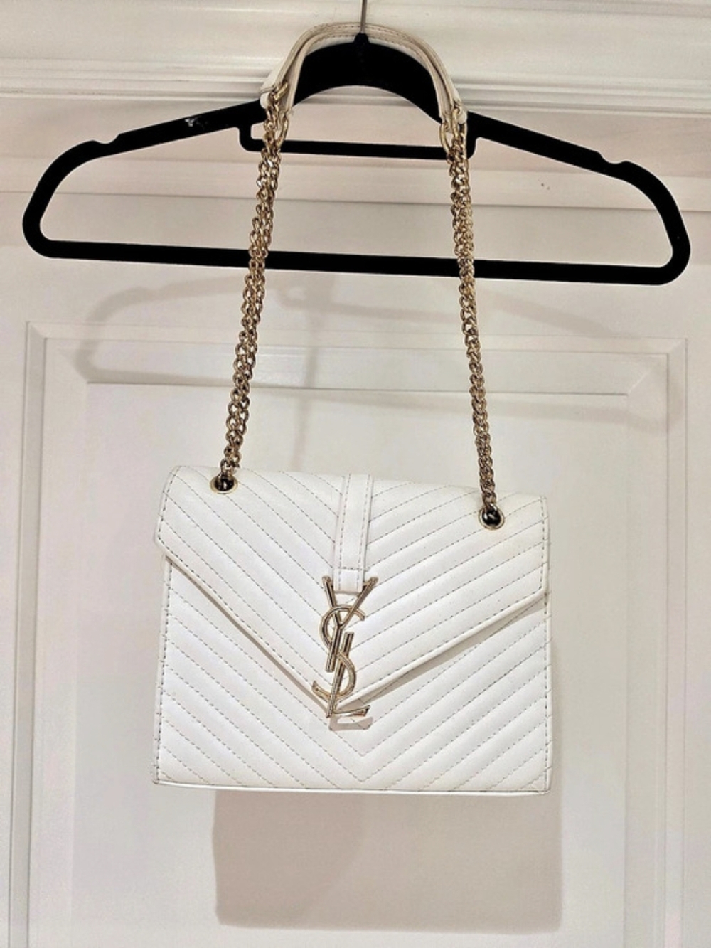White Fashion Evening Bag
